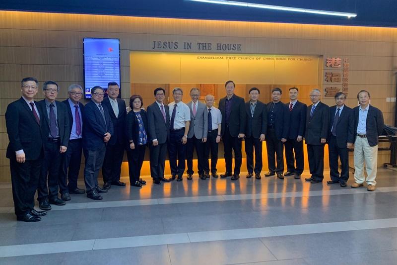 浸信播道宣道三宗领袖会见特首林海盛 林郑呼吁 向前看 无行动承诺